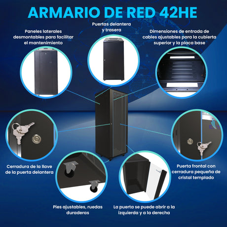 EAN 5903148914442 - Extralink EX.14442 armario rack Rack o bastidor independiente imagen 10