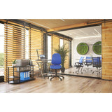 Techly 307308 Escritorio Para Ordenador Compacto 700x550 Con Estante Para Teclado Negro Grafito