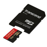 Transcend Micro Sd 16gb Sd Uhs-I Clase 10 600x Sdhc