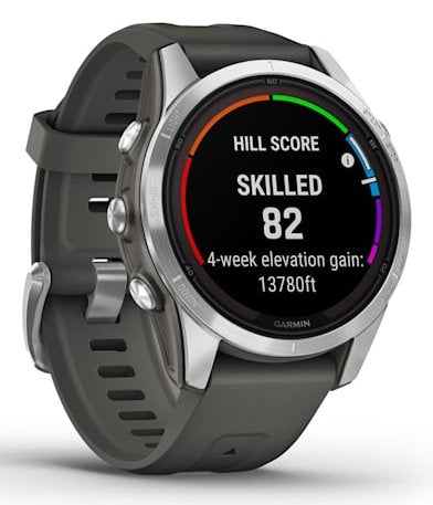 Garmin 7s Pro Solar Edition Silver Gray Smartwatch 42mm