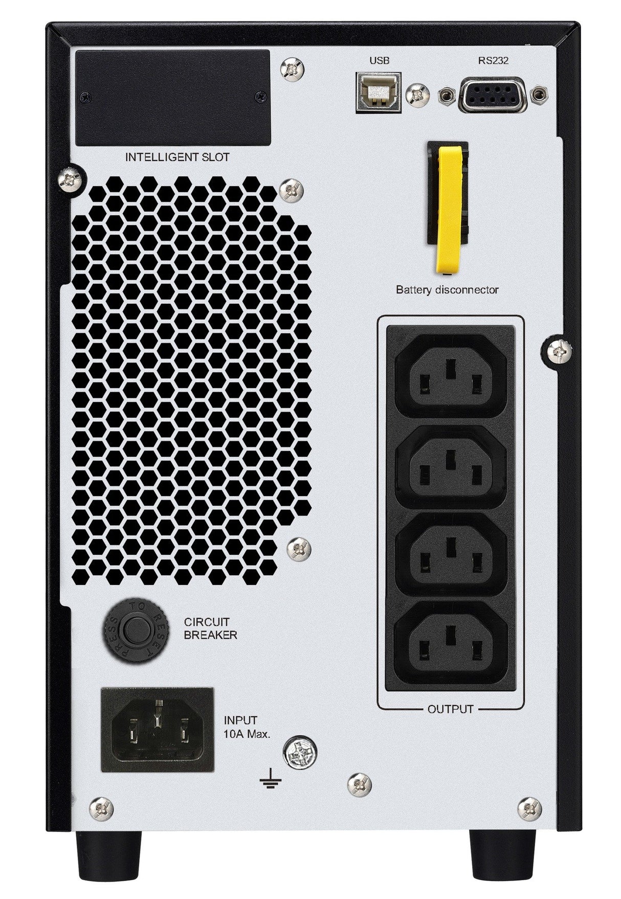 EAN 0731304339243 - APC SRV2KI sistema de alimentación ininterrumpida (UPS) Doble conversión (en línea) 2 kVA 1600 W 4 salida imagen 3