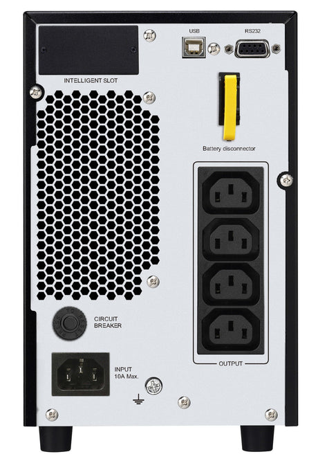EAN 0731304339243 - APC SRV2KI sistema de alimentación ininterrumpida (UPS) Doble conversión (en línea) 2 kVA 1600 W 4 salida imagen 3