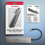 EAN 8595247908681 - Axagon Nicht kategorisiert Alámbrico USB 3.2 Gen 1 (3.1 Gen 1) Type-C Gris imagen 16