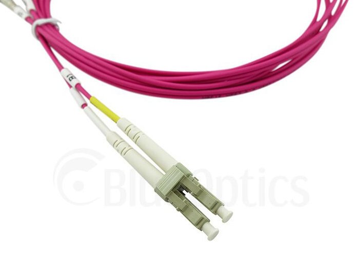 Blueoptics Lwl Cable De Red Lc / Lc Mm Om4 Magenta 15,0m