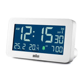Braun Bc10 Dcf-W Radio Alarm Clock White