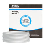 Nanocable Bobina De Cable De Red Rigido Rj45 Cat.5e Ftp Awg24 100m - Gris