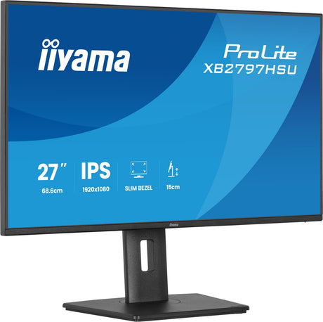 EAN 4948570125852 - iiyama ProLite XB2797HSU-B1 pantalla para PC 68,6 cm (27") 1920 x 1080 Pixeles Full HD LED Negro imagen 6