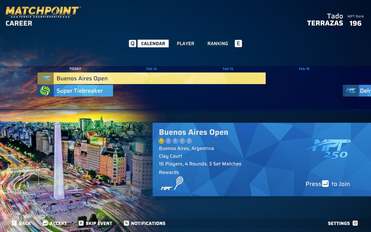 Matchpoint Tennis Championship