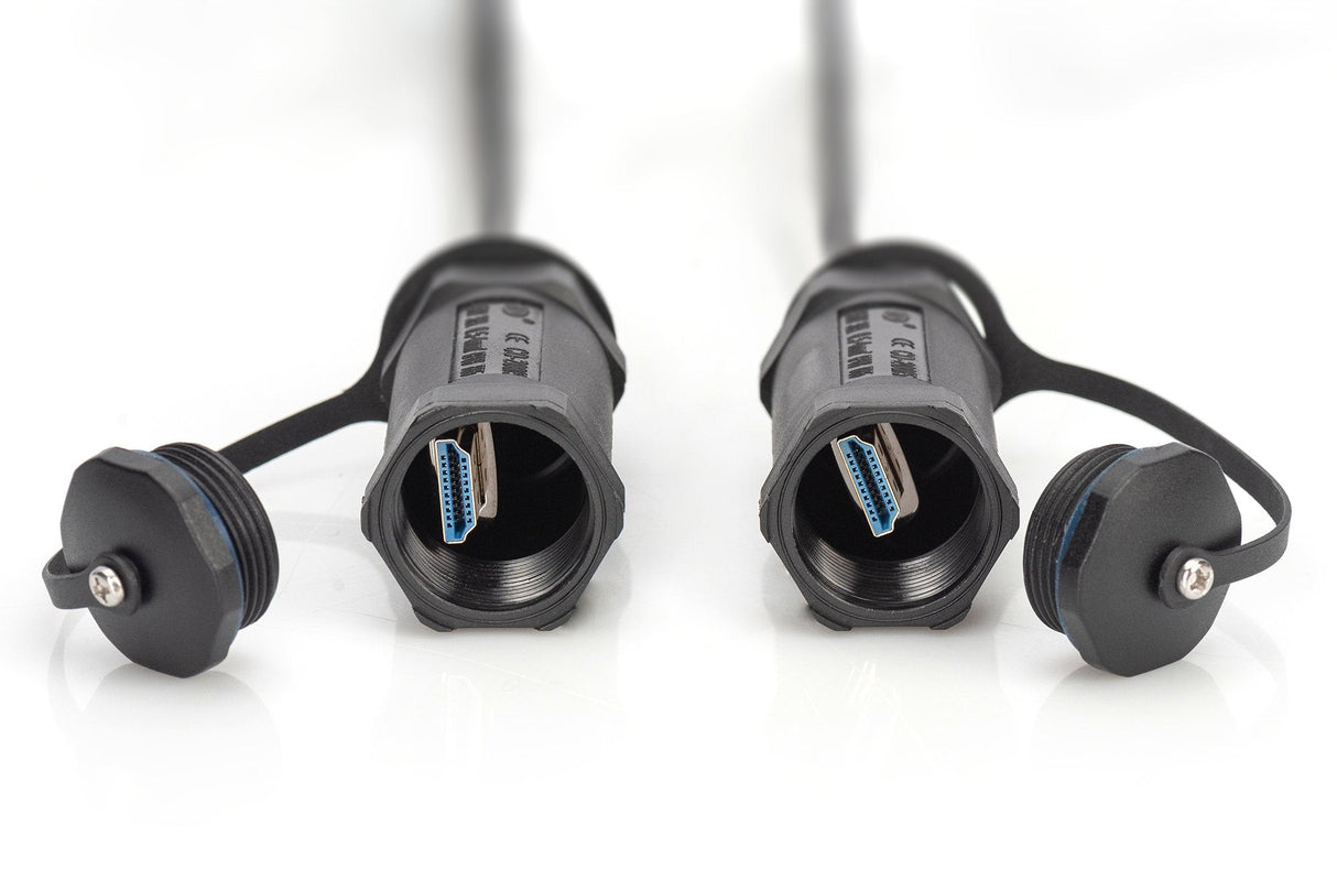 Digitus Hdmi Aoc Blindado M/M Ip68 4k 30m Negro