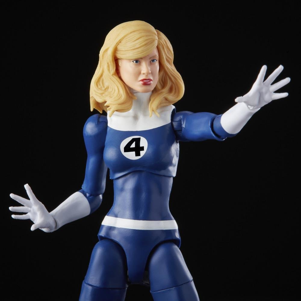 Figura La Mujer Invisible 4 Fantasticos Marvel Vintage 15cm