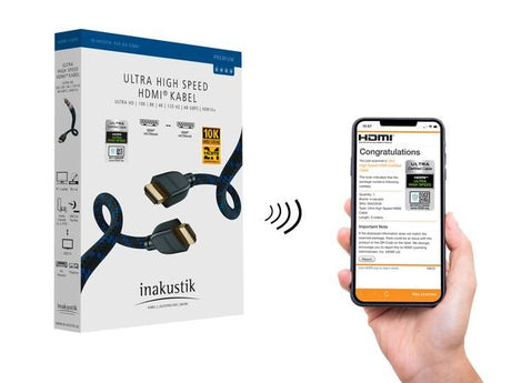EAN 4001985520855 - Inakustik 00423520 cable HDMI 3 m HDMI tipo A (Estándar) Negro, Azul imagen 5