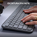 Teclado Español Y Ratón Signature Slim Wireless K950 Wrls Graphite - Esp - Mediter-412