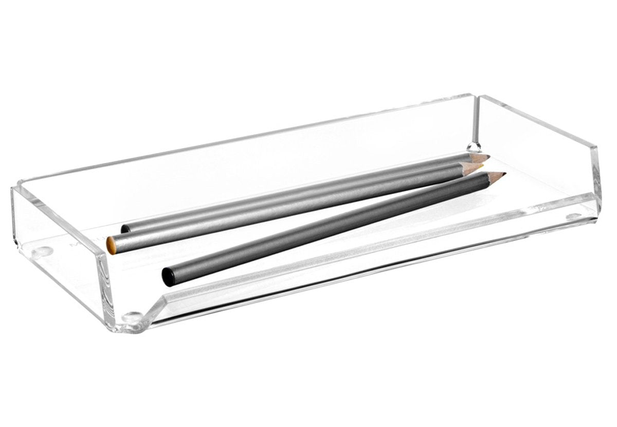 Stiftablage 22,0 X 10,0 X 3,0 Cm Transparente Como El Cristal