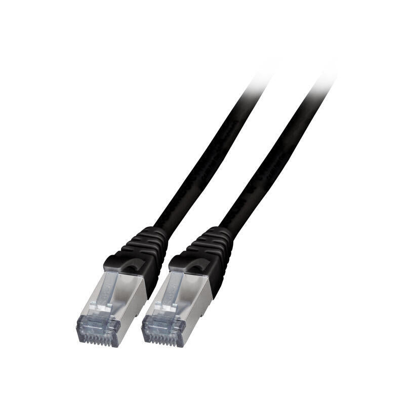 Efb Rj45 Cable De Red Cat.6a S Ftp Tpe, 6kv Schwarz 5m