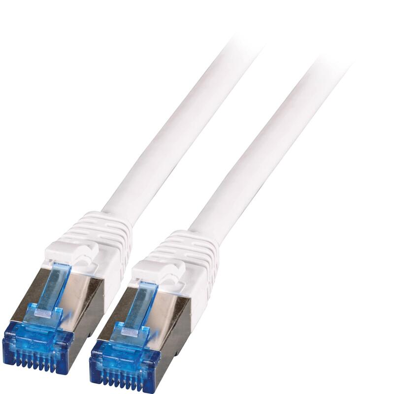 Efb Rj45 Cable De Red S Ftp Cat6a Superflex Lszh Weiss Laenge 30m 10gbit 500mhz 100 Prozent Kupfer Mit Cat 7 Rohcable