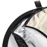 Walimex 17681 Reflector De Estudio Fotográfico Alrededor Negro, Oro, Plata, Transparente, Blanco