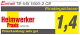 Agitador De Mortero De Pintura Einhell Te-Mx 1600-2 Ce, Agitador (Rojo/Negro, 1.600 Vatios) 4258555