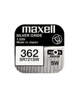 Maxell Pila Oxido Plata (362) Sr721sw Blister*1 Eu 0% Mercurio