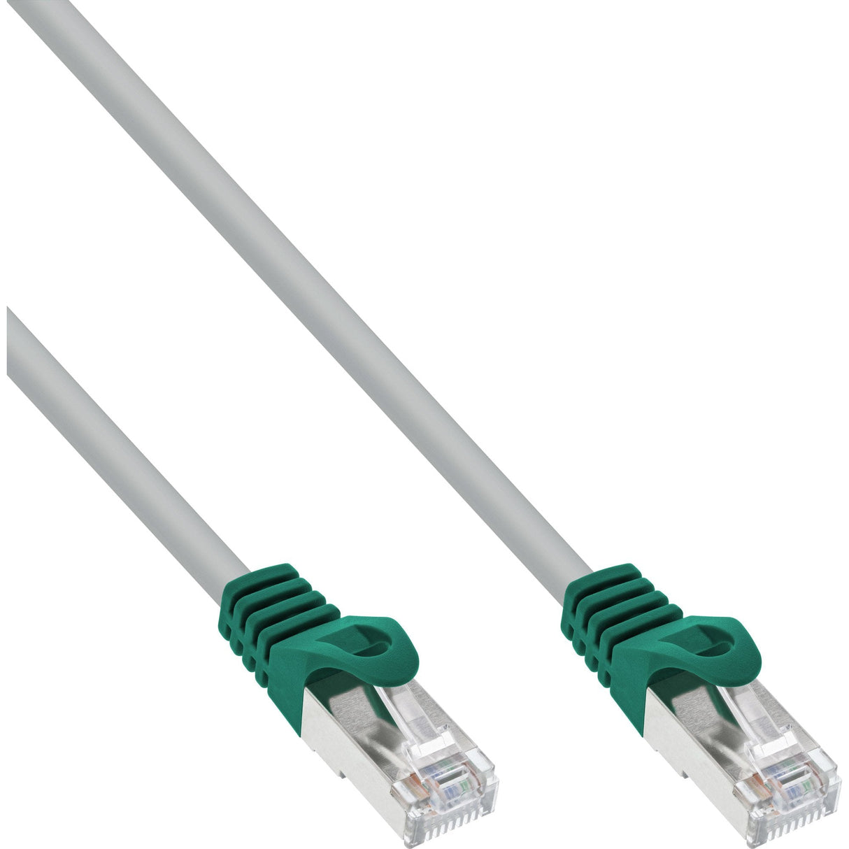 Inline Crossover Pc To Pc Cable De Red Sf/Utp Cat.5e Gris 1m