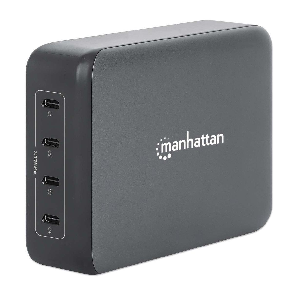 Manhattan 4-Port Gan Usb Power Delivery-Lademation 240w