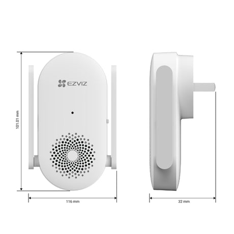 EAN 6941545611907 - EZVIZ CH1 Blanco imagen 9