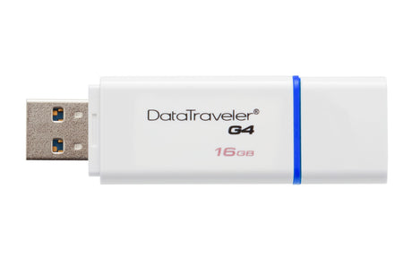 EAN 0740617220452 - Kingston Technology DataTraveler G4 unidad flash USB 16 GB USB tipo A 3.2 Gen 1 (3.1 Gen 1) Azul, Blanco imagen 4