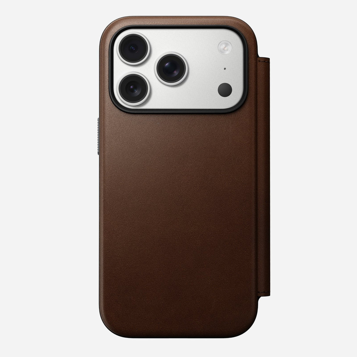 Nomad Modern Leather Folio Iphone 17 Pro Brown