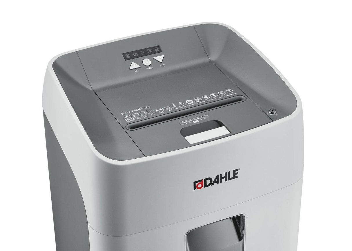 Dahle Shredmatic 300 Destructora De Papel Automatica Corte En Particulas Microcorte P-5 - Autoalimentacion 300 Hojas,