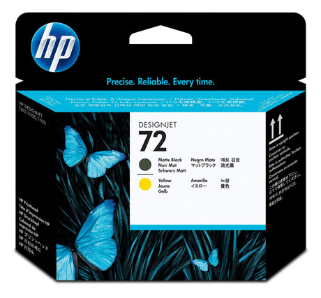 EAN 0808736779623 - HP 72 Matte Black & Yellow Printhead cartucho de tinta 1 pieza(s) Negro mate, Amarillo imagen 1