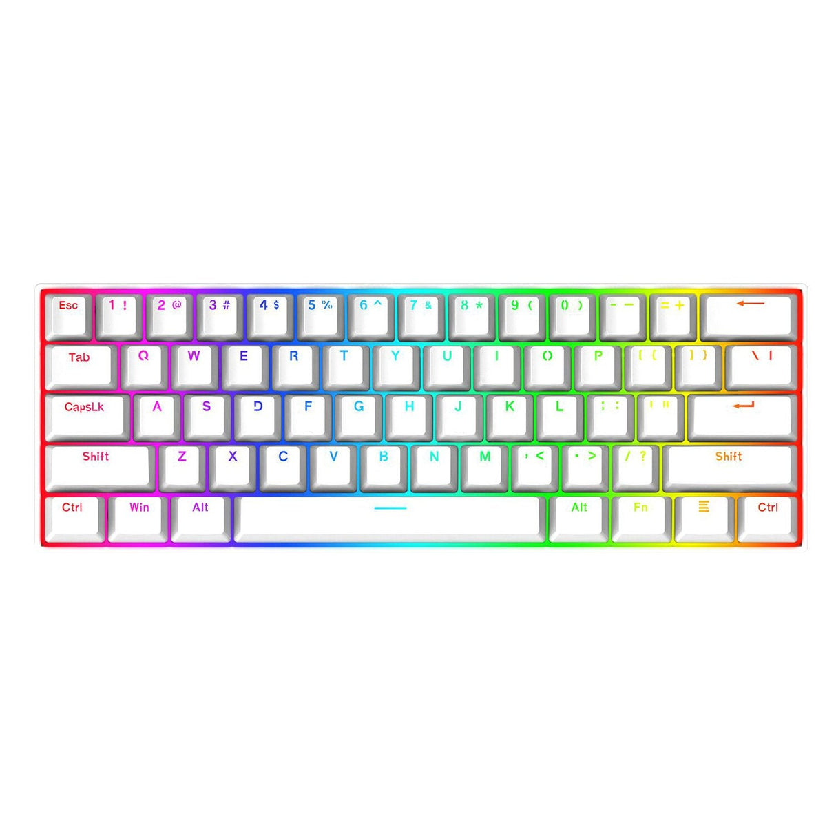 Redragon Dragonborn K630 Teclado (Ingles) Mecanico Gaming Tkl Usb - Iluminacion Rgb  Layout Usa