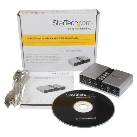 EAN 0065030835466 - StarTech.com ICUSBAUDIO7D tarjeta de audio 7.1 canales imagen 6