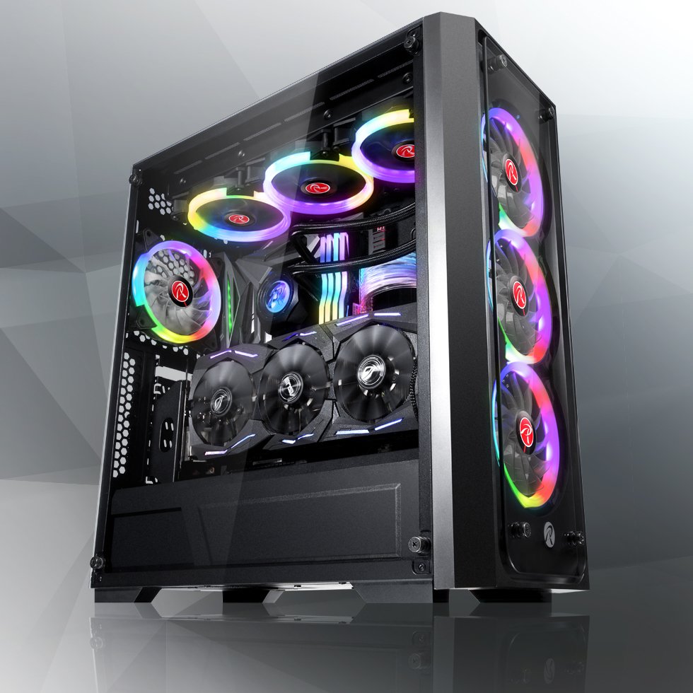 EAN 4715109923186 - RAIJINTEK PONOS TG4 Escritorio Negro imagen 2
