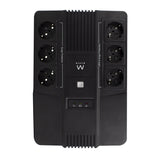 Ewent Ups 600va Line Interactive With Avr, 6 X Cee7/3 Port Line Interactive, 600 Va, 360 W, Avr, 6x Type F (Cee7/3)