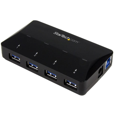 EAN 0065030861700 - StarTech.com ST53004U1C hub de interfaz USB 3.2 Gen 1 (3.1 Gen 1) Type-B 5000 Mbit/s Negro imagen 1