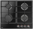EAN 5906006210199 - Amica PGCA6100APB hobs Negro Integrado 59 cm Encimera de gas 4 zona(s) imagen 1