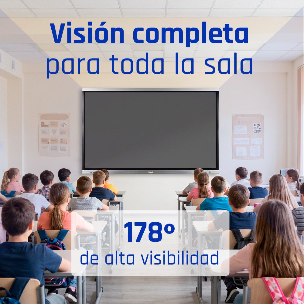 EAN 8435364318812 - iggual Orchid 75" Panel plano interactivo 190,5 cm (75") LED Wifi 400 cd / m² 4K Ultra HD Negro Pantalla  imagen 7