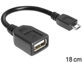 EAN 4043619832934 - DeLOCK USB micro-B - USB 2.0-A, 0.18m cable USB 0,18 m Micro-USB B USB A Negro imagen 1