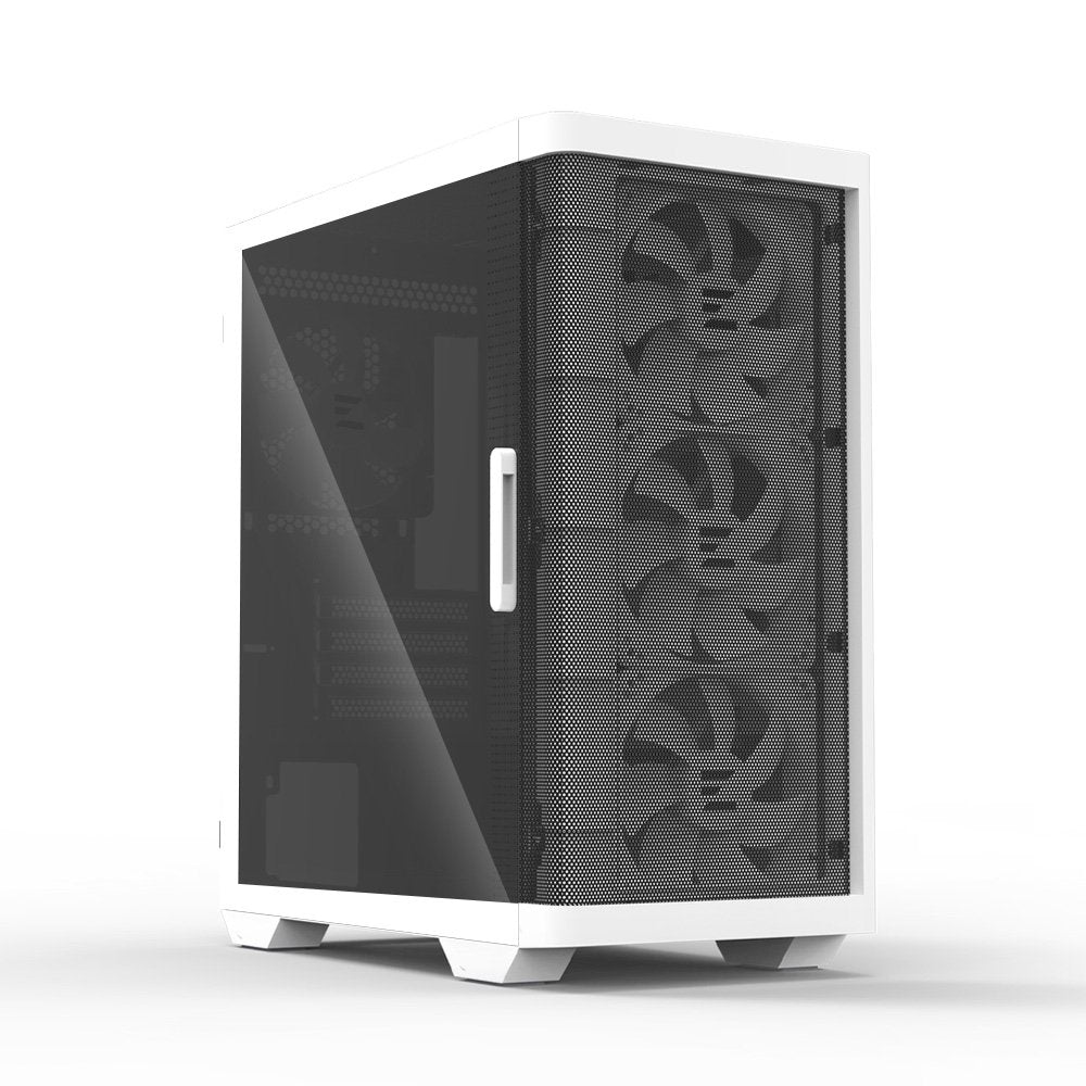 Caja Pc Zalman M4 White Matx Mini Tower 4 Fans Argb