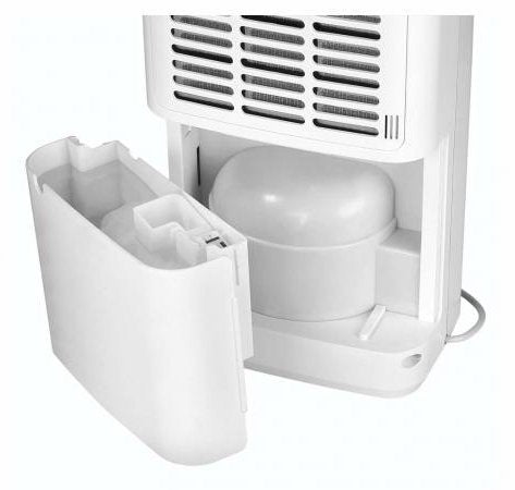 Deshumidificador Euromac Drybest 10 2l 42db 230w Color Blanco (230 W, 220-240, 5-35 °C, 190 Mm, 275 Mm, 485 Mm)