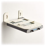 Universal Wall Bracket For Wireless Access Point - Right Angle  Steel White