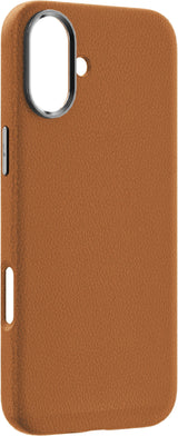 Infinite Venice Iphone 16  Brown Leather Magnetic Cover.