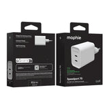 Zagg Mophie Fuente De Alimentación Gan 70w 2x Usbc 2026 Wei