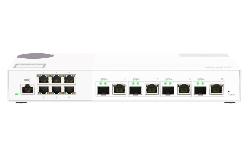 Qnap Qsw-M2106-4c Switch Gestionado L2 2.5g Ethernet (100/1000/2500) Blanco