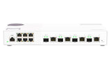 Qnap Qsw-M2106-4c Switch Gestionado L2 2.5g Ethernet (100/1000/2500) Blanco