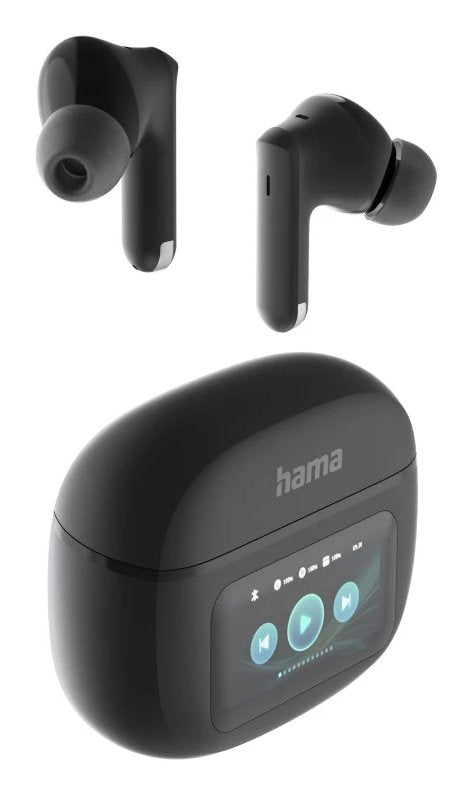 Hama Spirit Touch Auriculares Inalambricos Tws - Bluetooth 5.4 - Control Tactil Inteligente - Estuche Recargable -