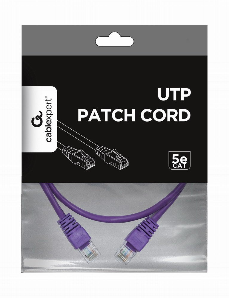 EAN 8716309077910 - Gembird RJ45/RJ45 Cat5e 0.5m cable de red Púrpura 0,5 m U/UTP (UTP) imagen 4