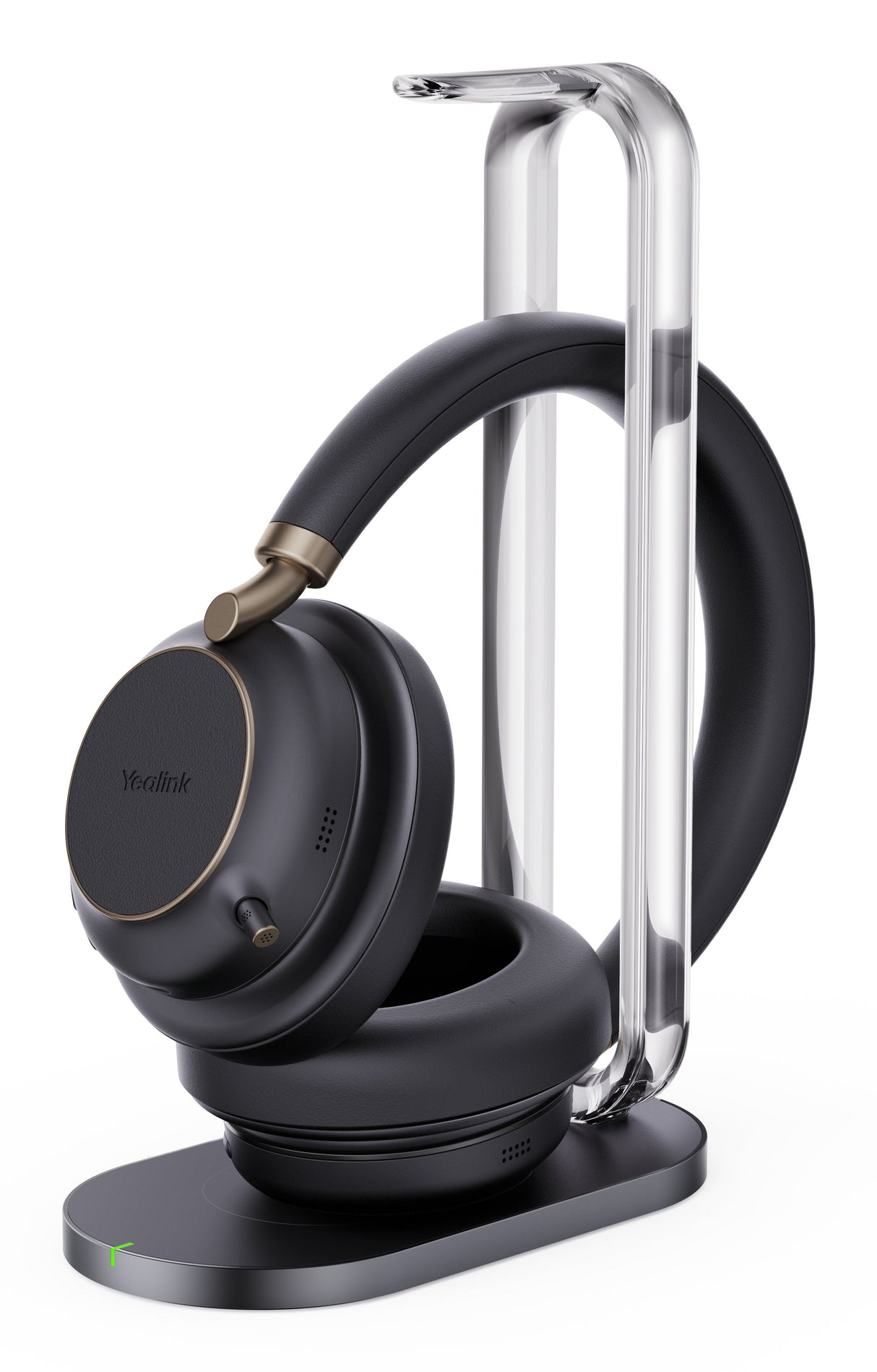 Yealink Azultooth Headset Bh76 Plus With Charging Stand Uc Negro Usb-C A