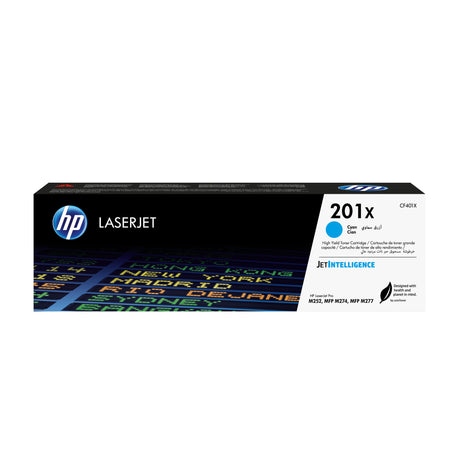 EAN 0888793237991 - HP 201X High Yield Cyan Original LaserJet Toner Cartridge cartucho de tóner 1 pieza(s) imagen 1