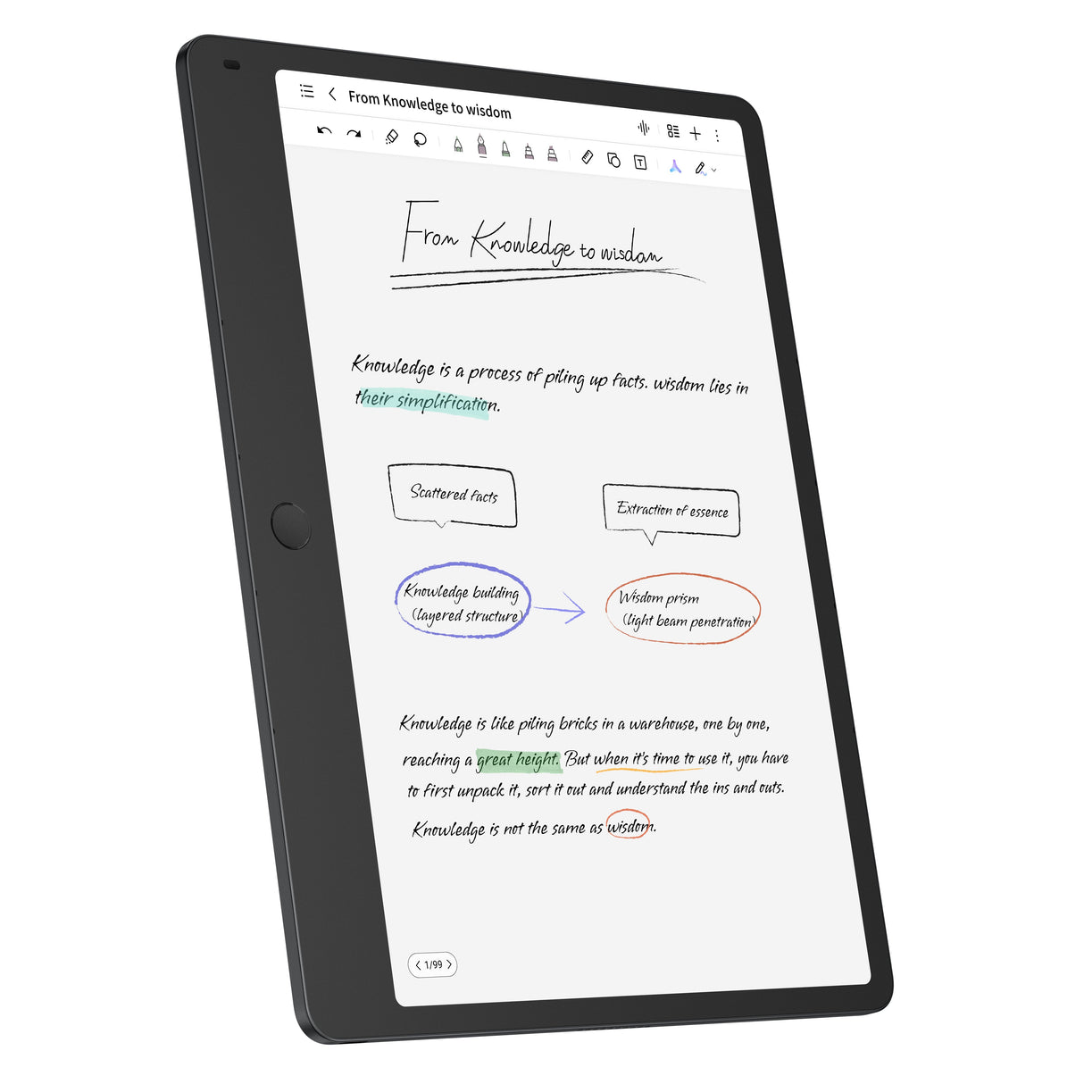 Tcl Tab Note A1 Nxtpaper+Funda+Pen