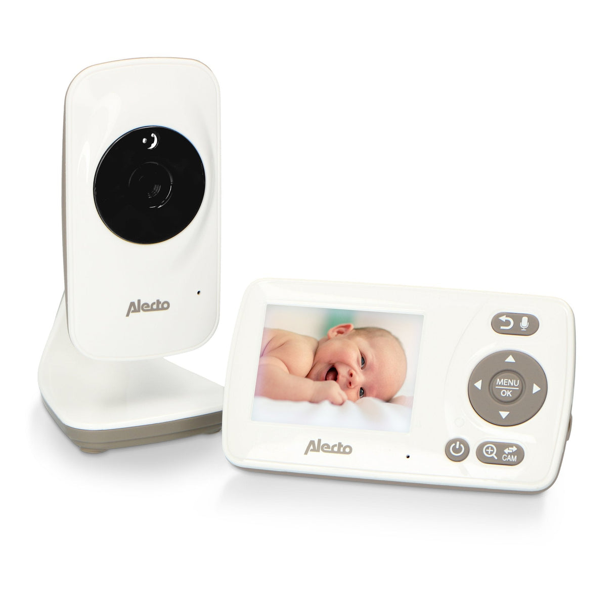 Alecto Dvm71 Babyphone 2,4 Zoll Farbdisplay Mit Kamera